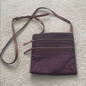 Maroon / Burgundy Dooney & Bourke Crossbody